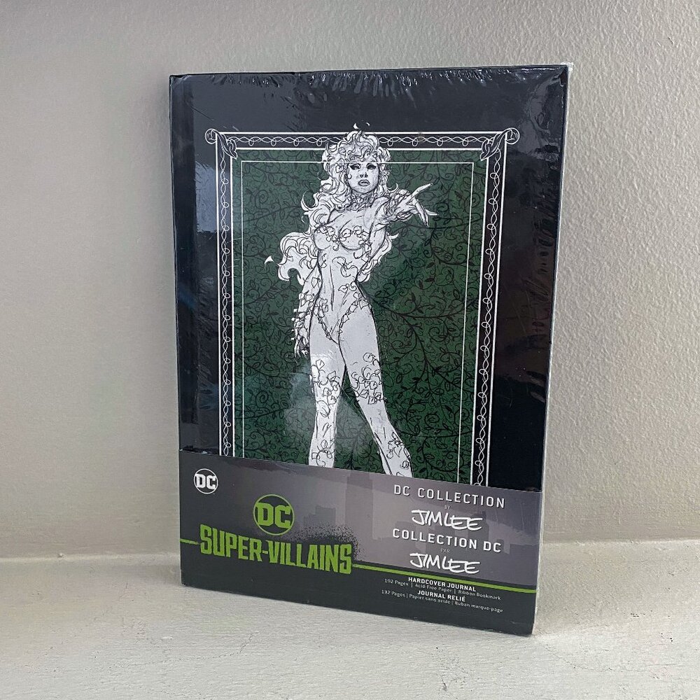 DC Super Villains Poison Ivy Journal/Notebook | Jim Lee Collection | New Sealed